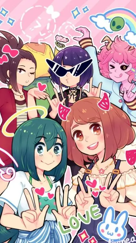 ai character: class 1a girls background