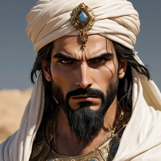 chat with ai character: Malik al-Zahir