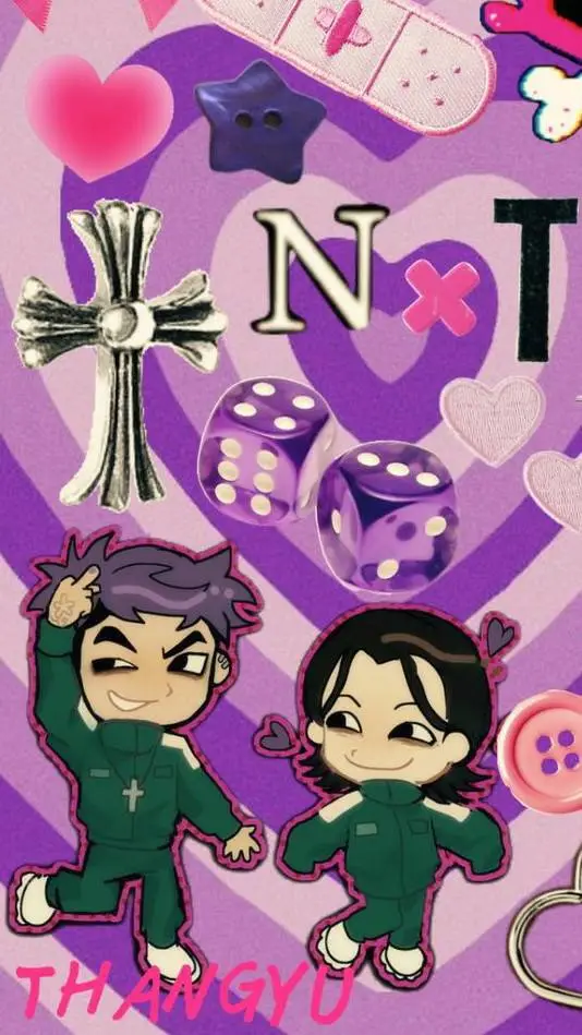 ai character: thanos x namgyu  background