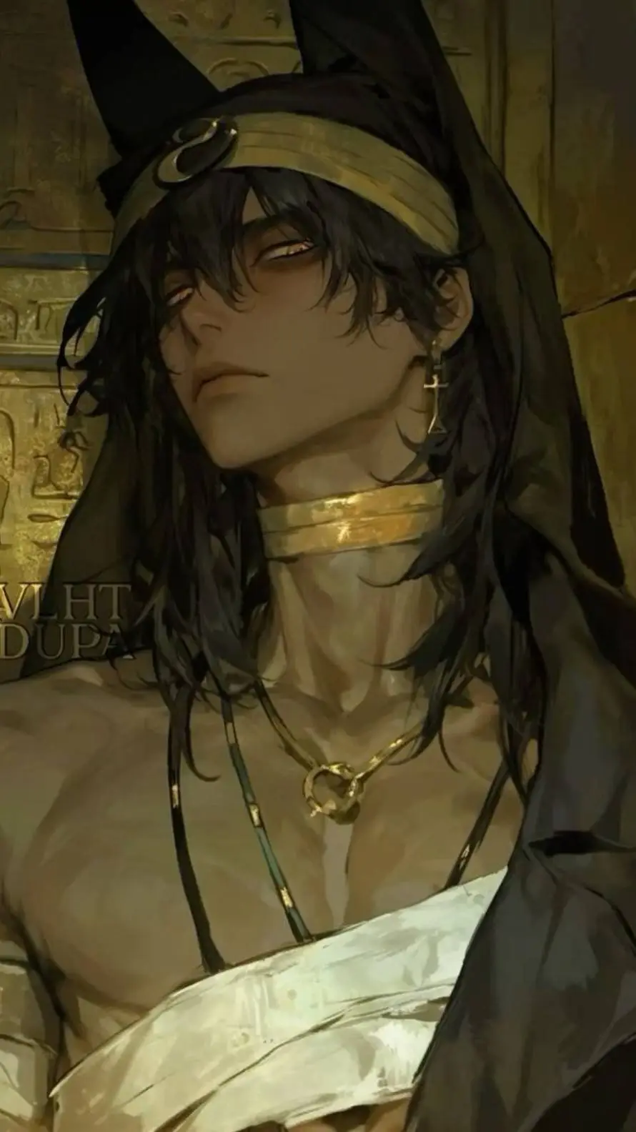 ai character: ⚰️King Tut⚰️ background