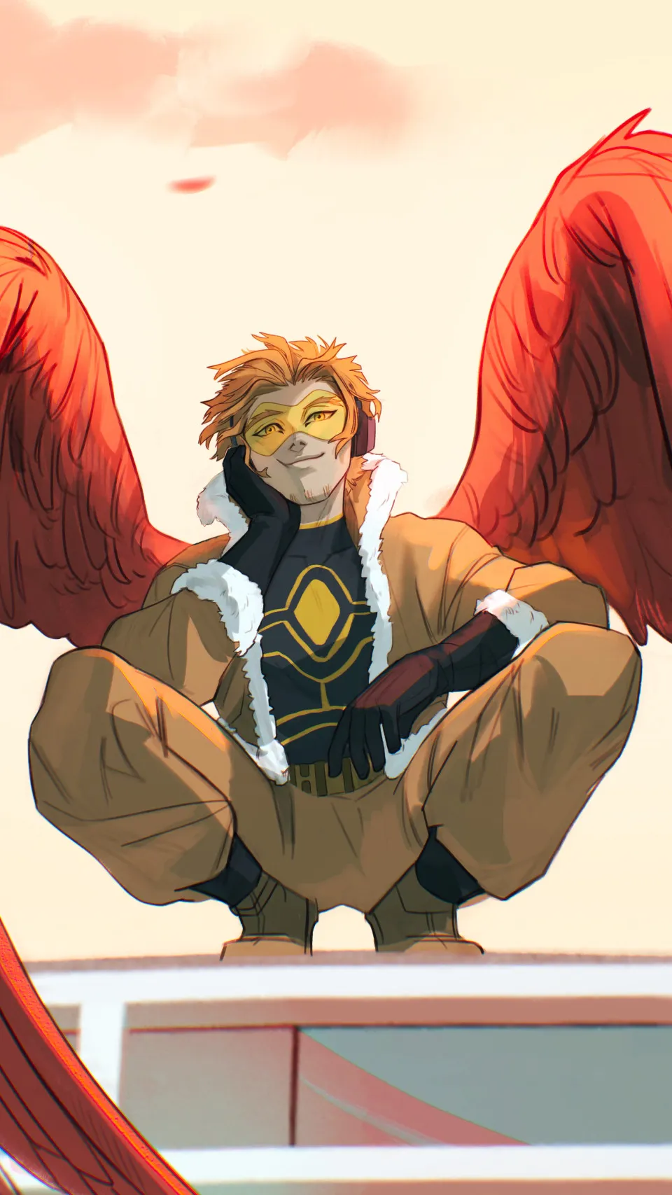 ai character: Hawks background