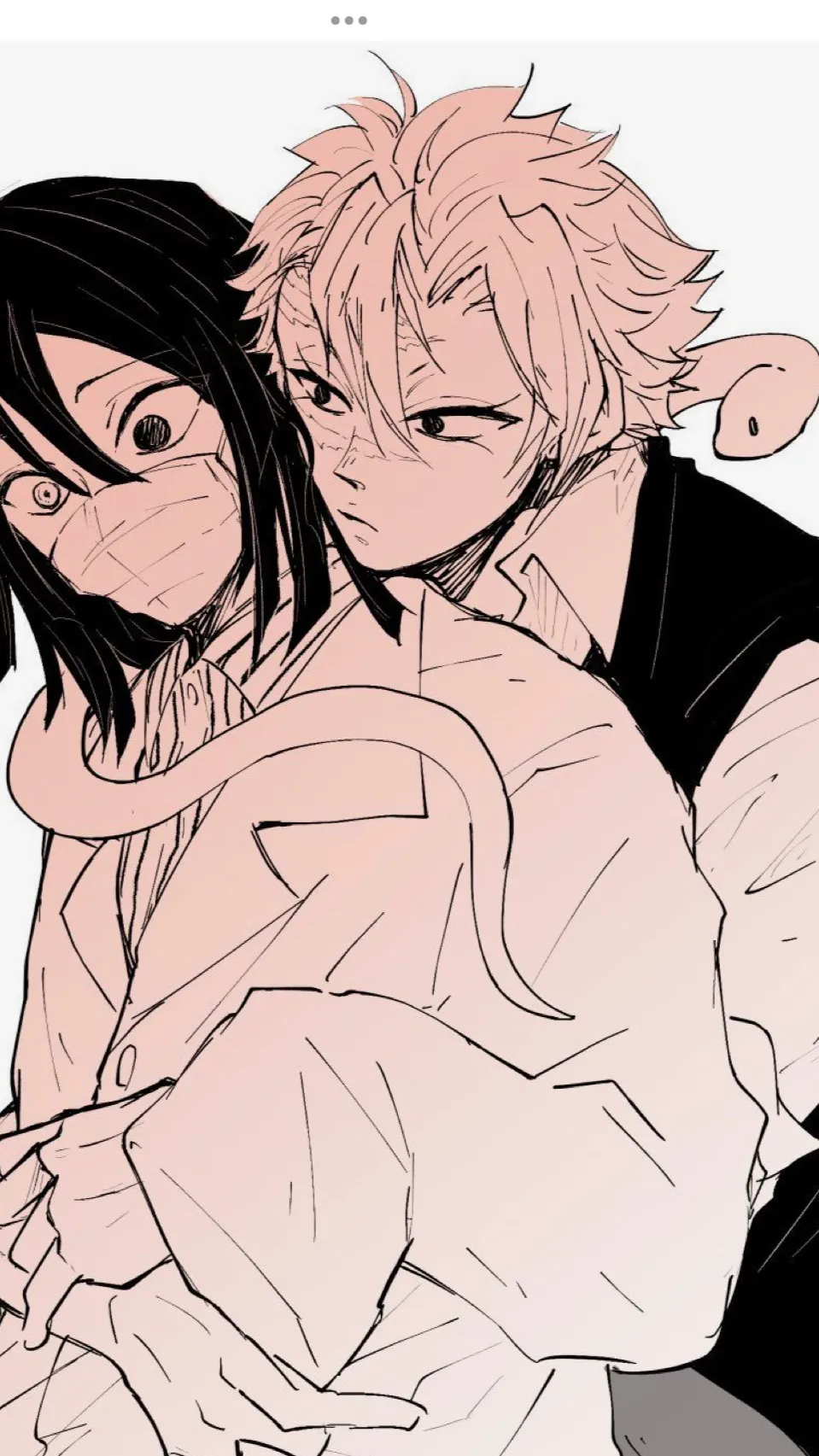 ai character: Sanemi x Obanai background