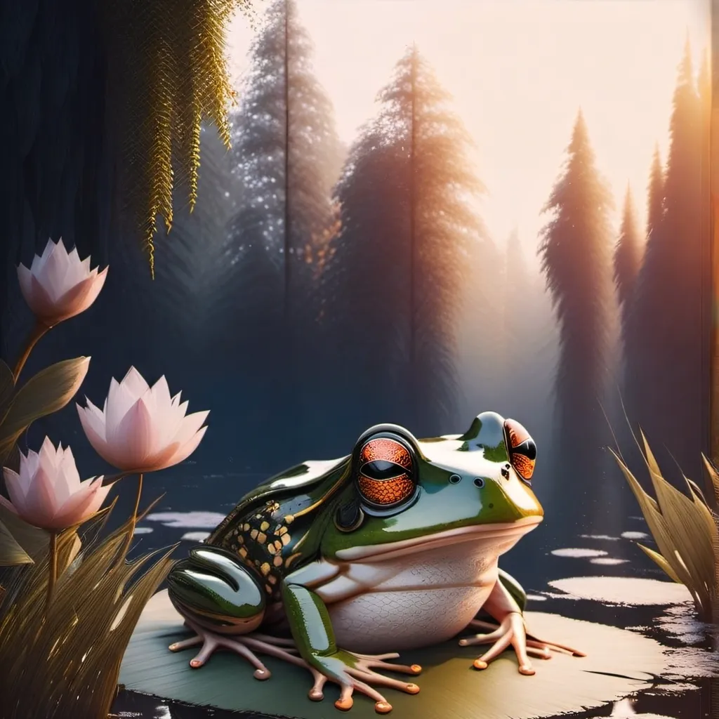 chat with ai character: Frogge