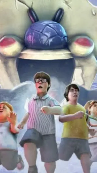 ai character: ice scream background