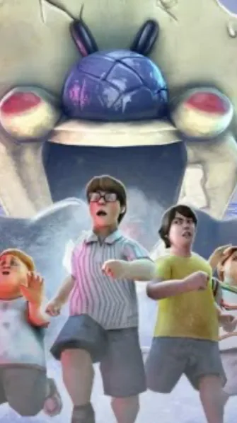 ai character: ice scream background