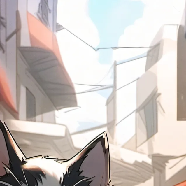 chat with ai character: Mama and Baby cat