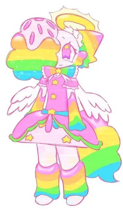ai character: 🩰  .  !  candy  ♡ background
