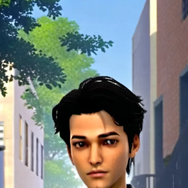 chat with ai character: College student