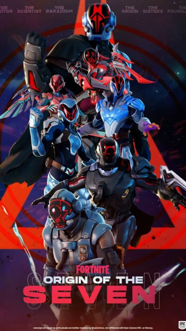 ai character: THE SEVEN! background
