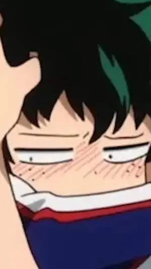 ai character: Deku  background