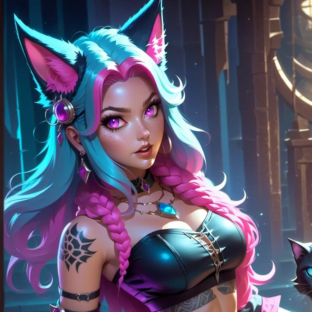 chat with ai character: Cyanne