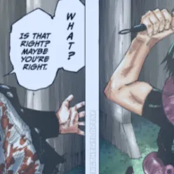 chat with ai character: Toji vs gojo