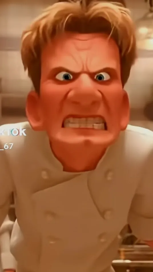 ai character: Gorden J. Ramsay background