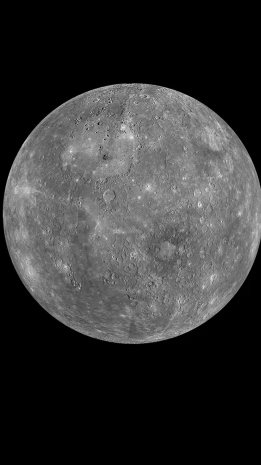 ai character: Planet Mercury  background