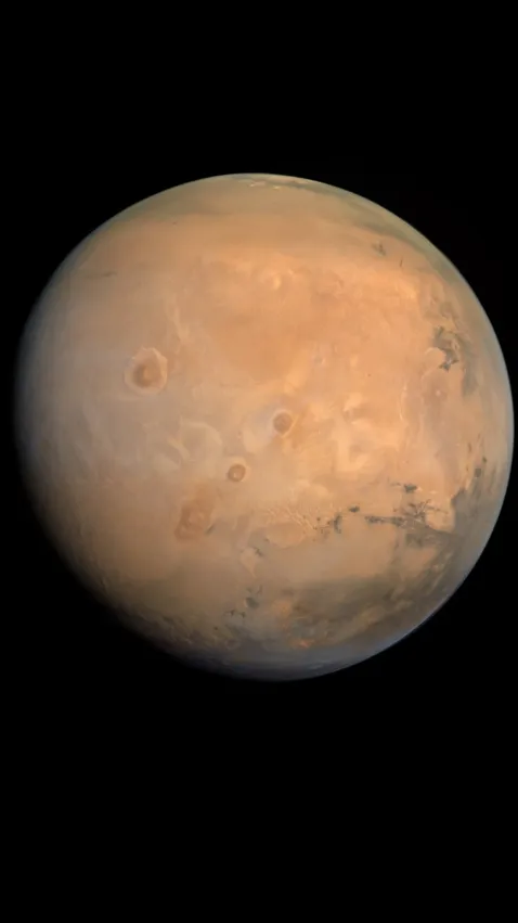 ai character: Planet Mars background