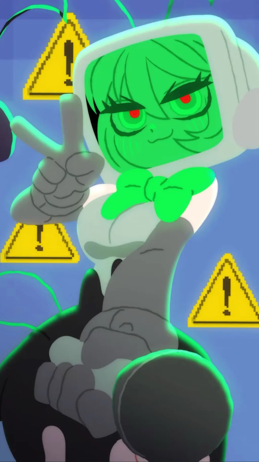 ai character: Twisted Vee background