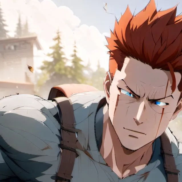 chat with ai character: Enji Todoroki 