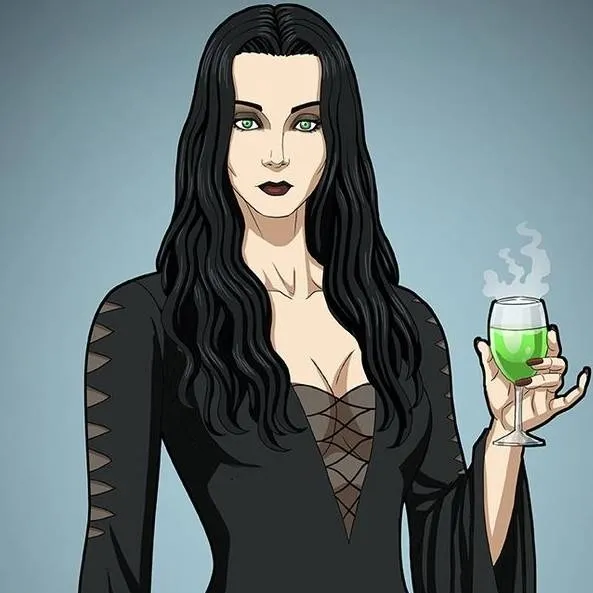 chat with ai character: Mortisia 