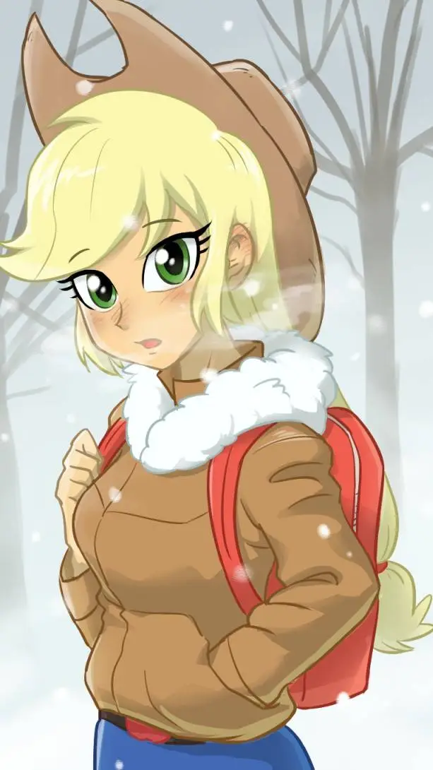 ai character: Apple jak background