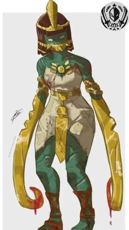 ai character: Cleo zombi background