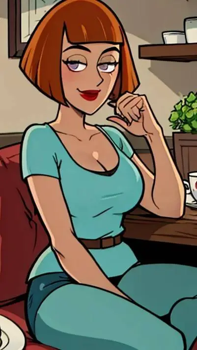 ai character: Maddie  background