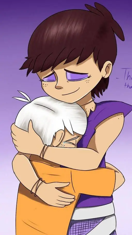 ai character: Luna y Linkon  background