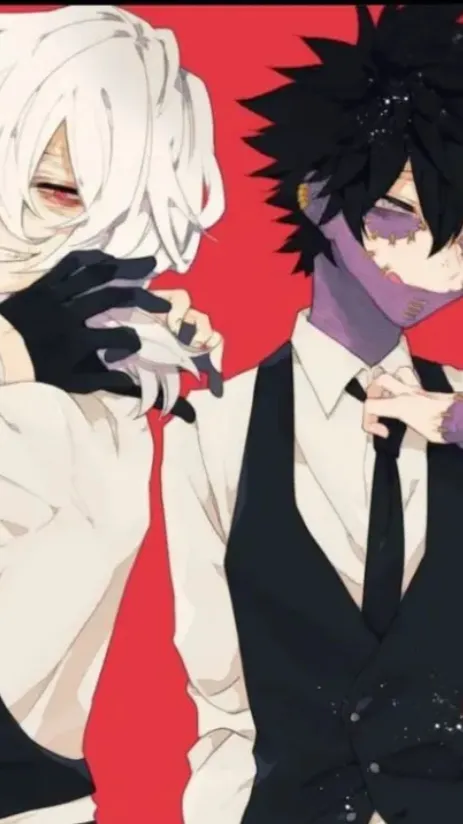 ai character: Shigaraki x Dabi  background