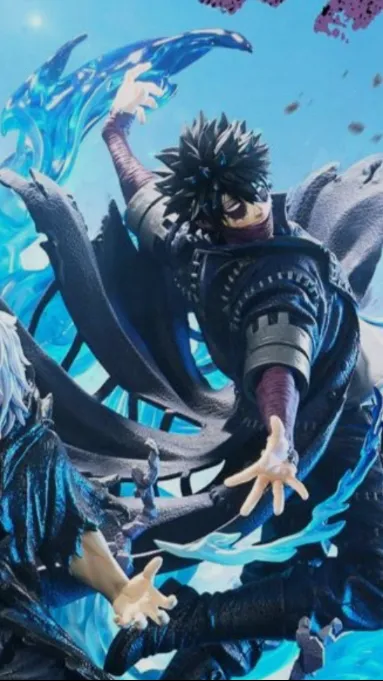 ai character: Dabi x my  oc  background
