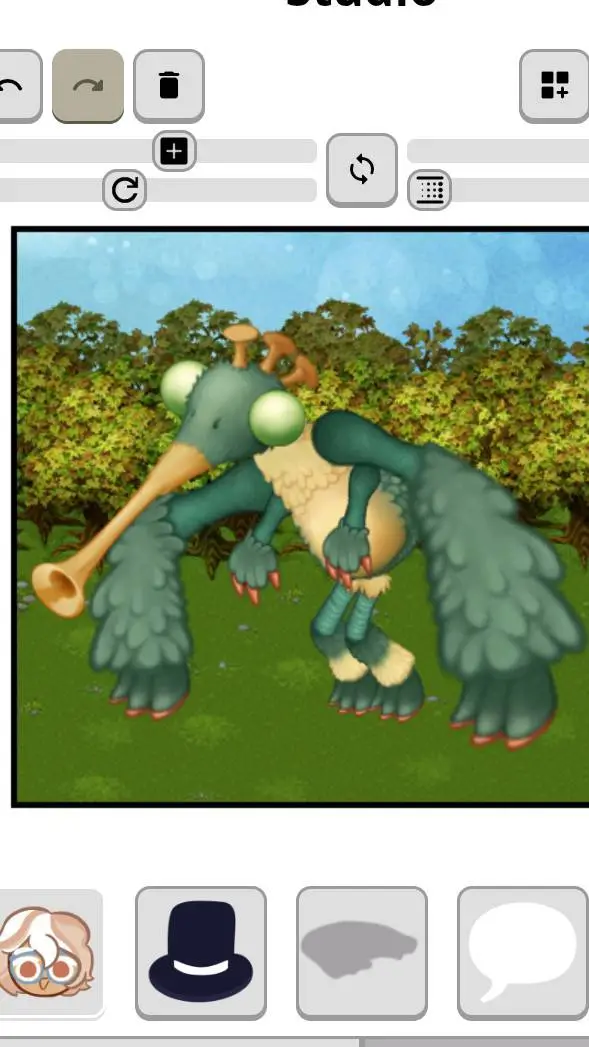 ai character: monster floogull background