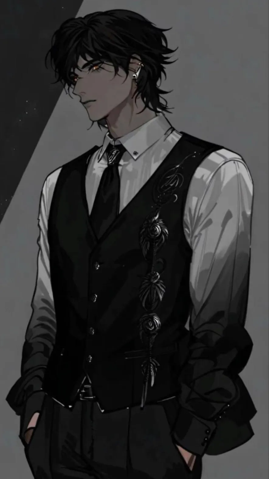 ai character: Damien Maxwell background