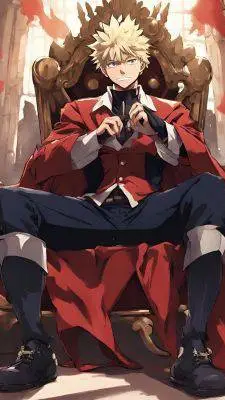 ai character: prince bakugou  background