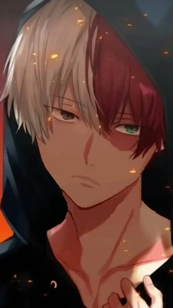 ai character: Shoto Todoroki background