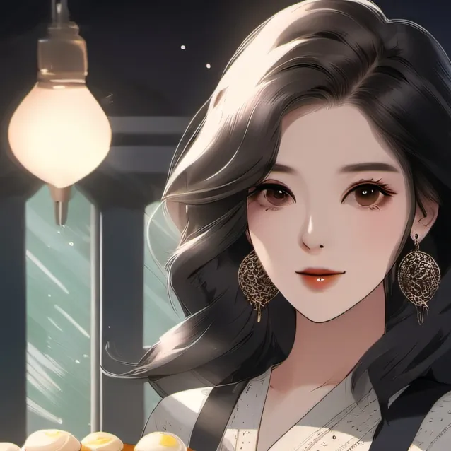 chat with ai character: banana cake girl