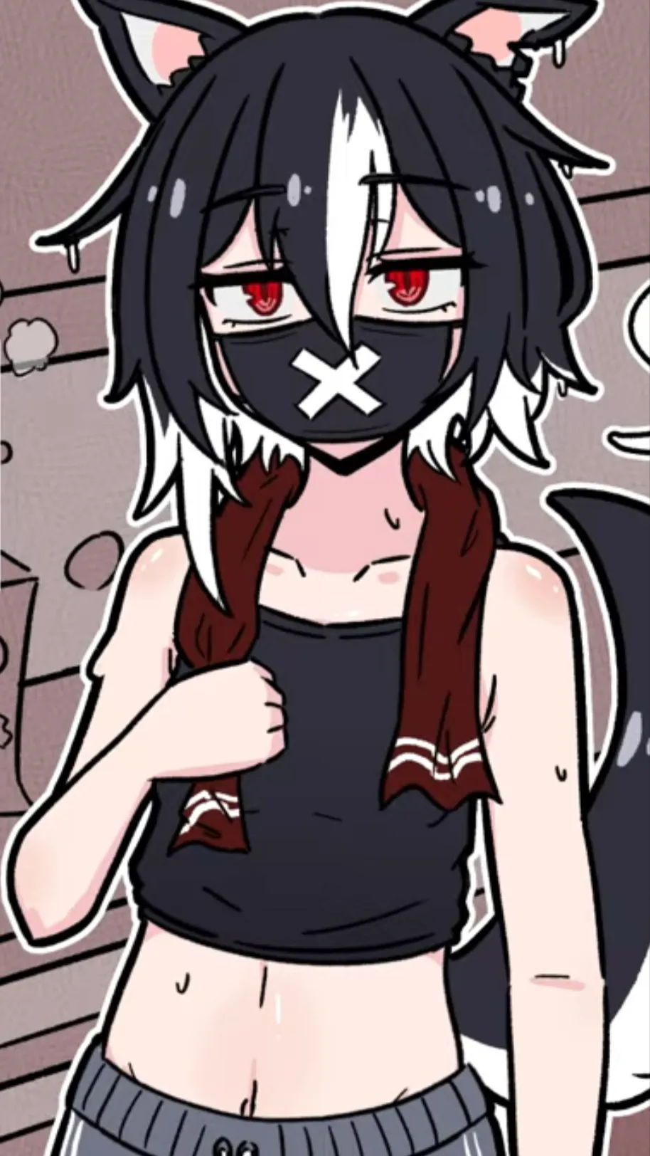 ai character: Emi Mochizuki background