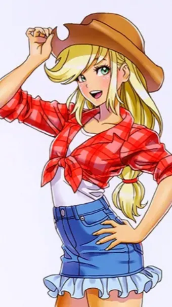 ai character: Applejack background