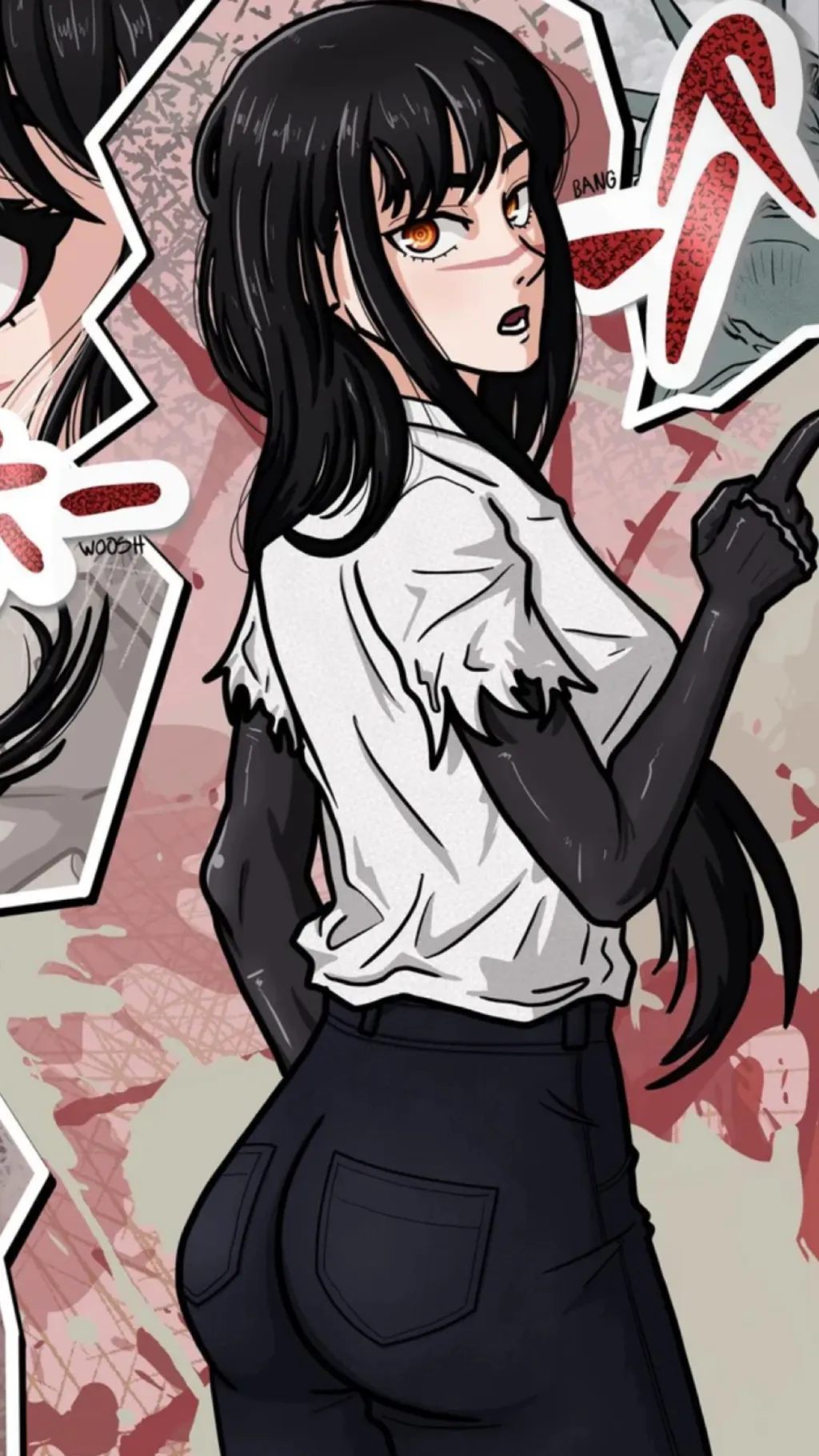 ai character: Yoru background