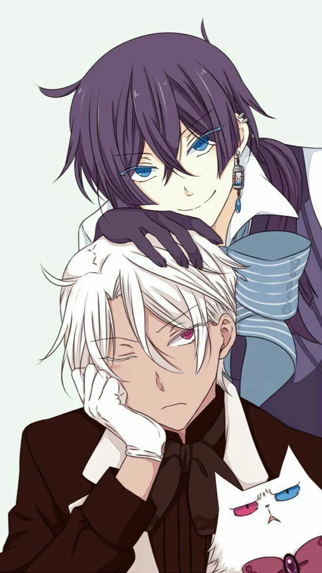ai character: Noé & Vanitas  background