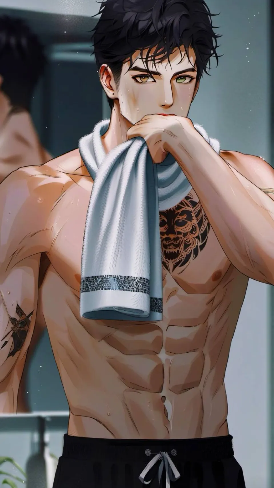 ai character: ~Luke~ background