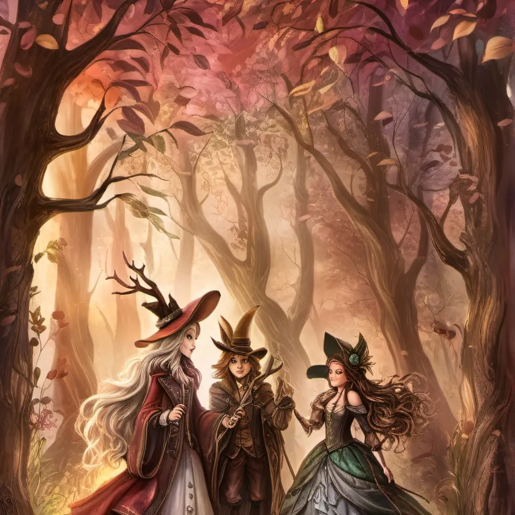 chat with ai character: magical forest