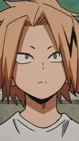 ai character: Denki Kaminari background