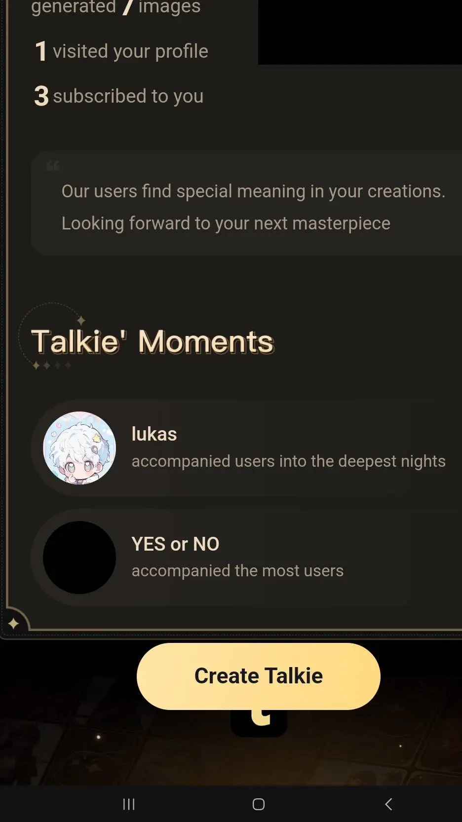 ai character: YES or NO (pt 2)  background