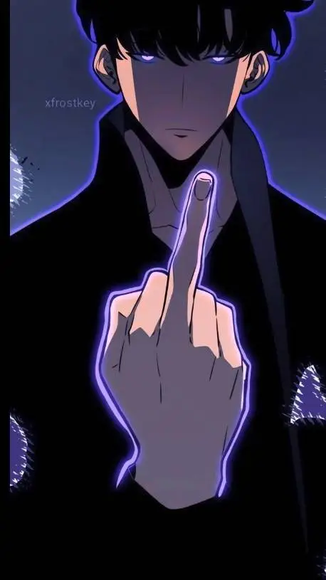 ai character: sung jinwoo  background