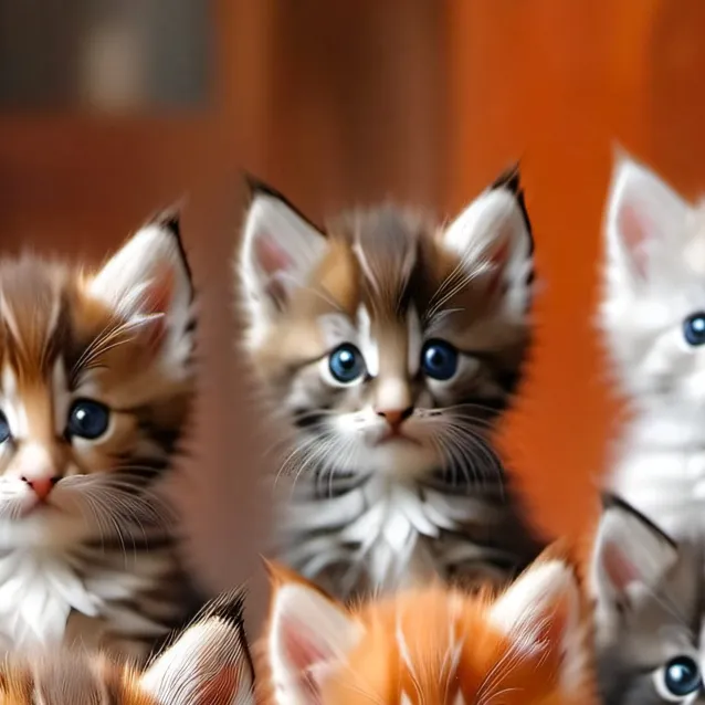 chat with ai character: cute kittens