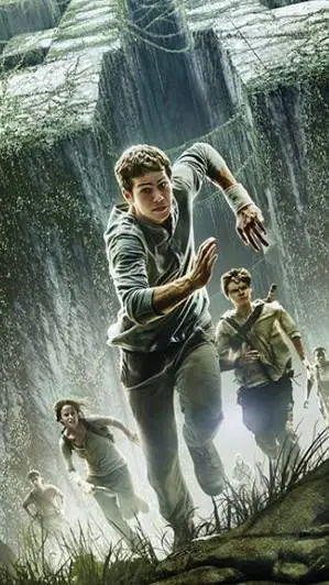 ai character: THE MAZE RUNNER! background