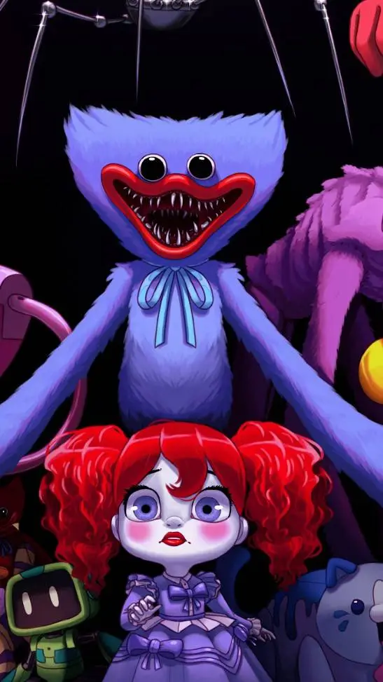 ai character: Poppy playtime! background