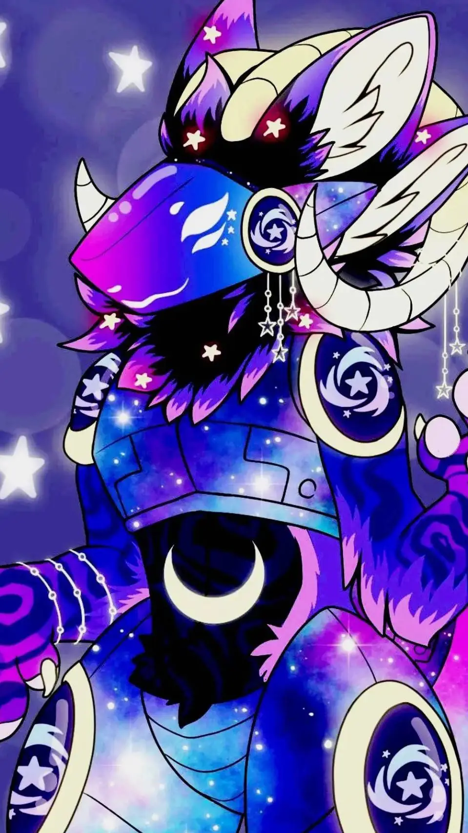ai character: solar background