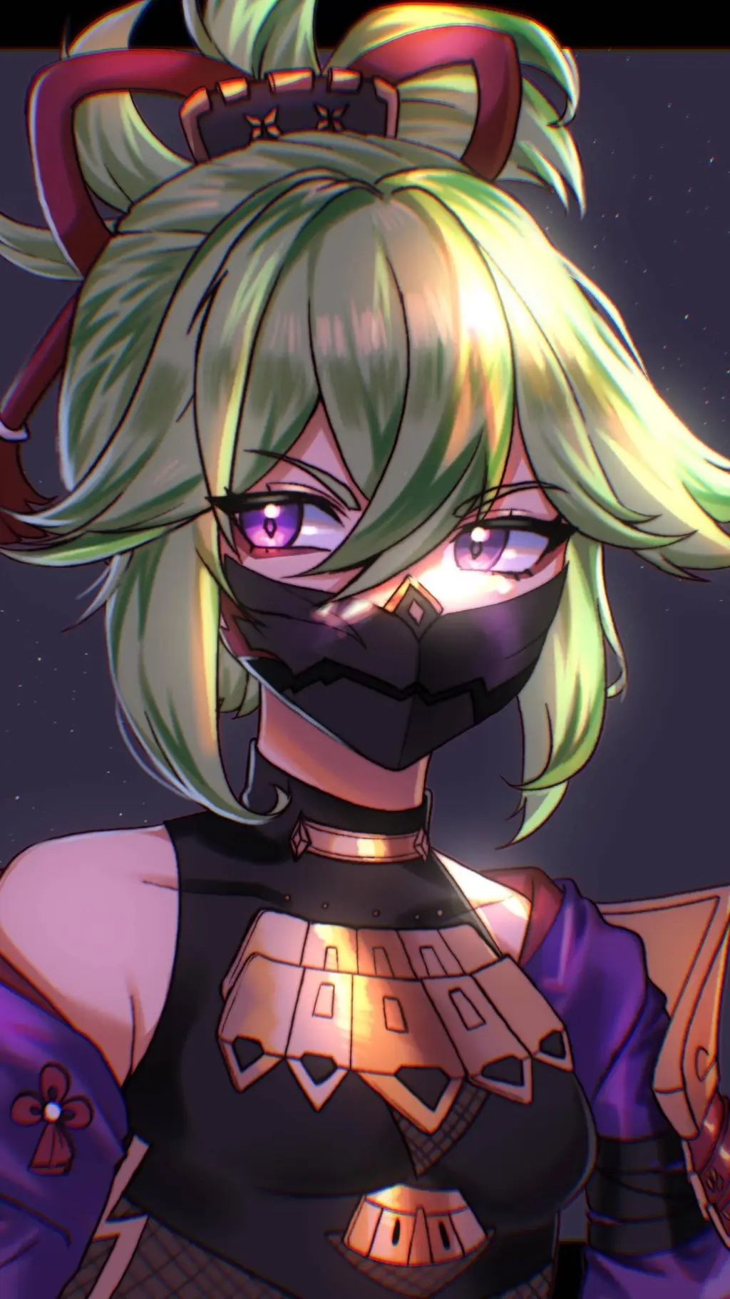 ai character: kuki shinobu background