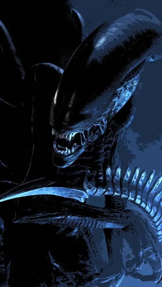 ai character: xenomorph  background