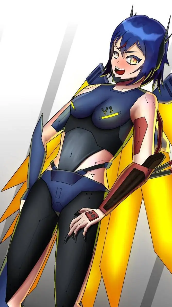 ai character: Female V1 background