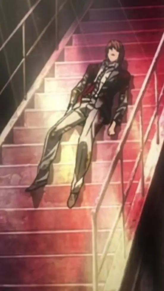 ai character: death note ending background